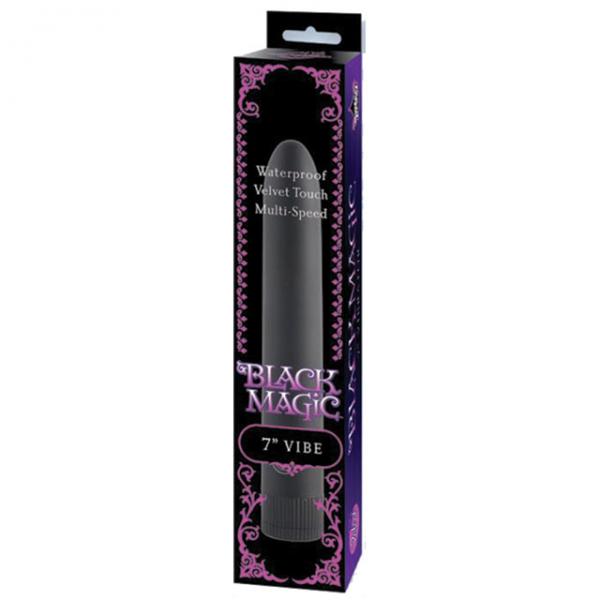 Black Magic Velvet Touch Vibrator Waterproof - Black