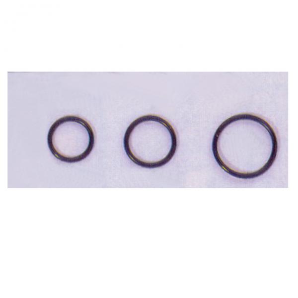 Rubber Cock Ring 2 inches Black