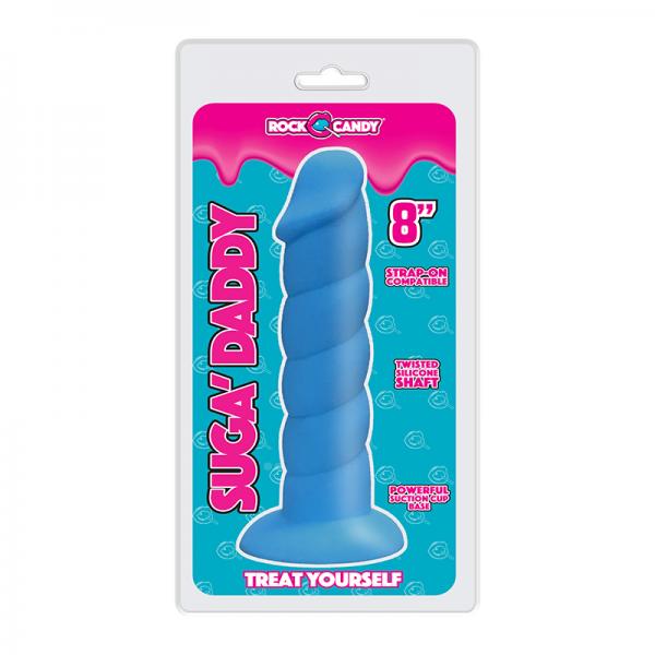 Suga-daddy 8in Blue