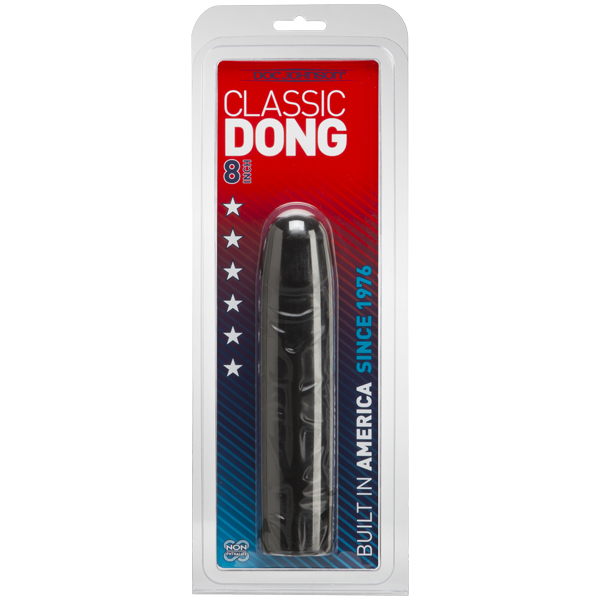 Classic Dong 8 inches Black