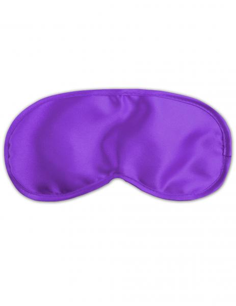 Fetish Fantasy Satin Love Mask Purple O/S