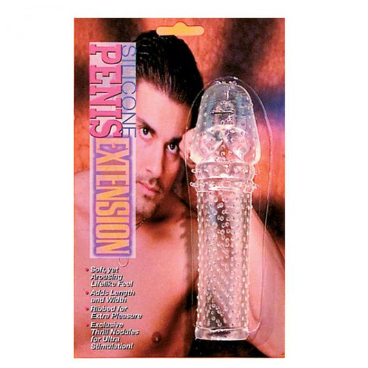 Silicone Penis Extension Clear