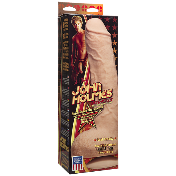 John Holmes Realistic C*ck 12 Inch - Beige