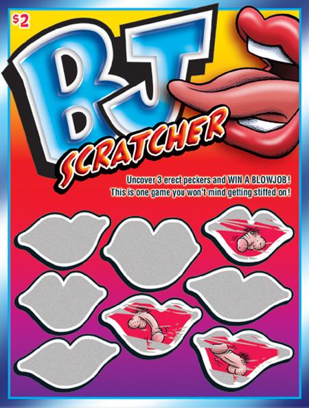 BJ Scratcher Lottery Ticket