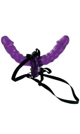 Fetish Fantasy Double Delight Strap On Purple