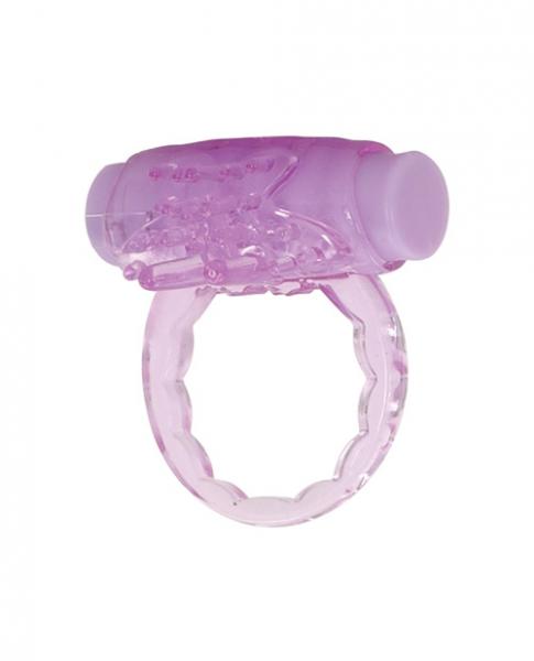 Humm Dinger Turbo Vibrating Cock Ring Purple