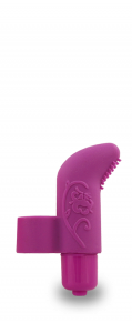 Blush Silicone Finger Vibe Lavender