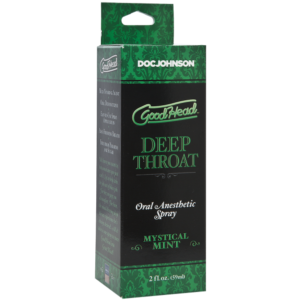 Goodhead Deep Throat Spray Mystical Mint 2oz