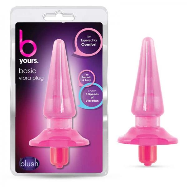 Basically Yours Sassy Vibra Plug (pink)