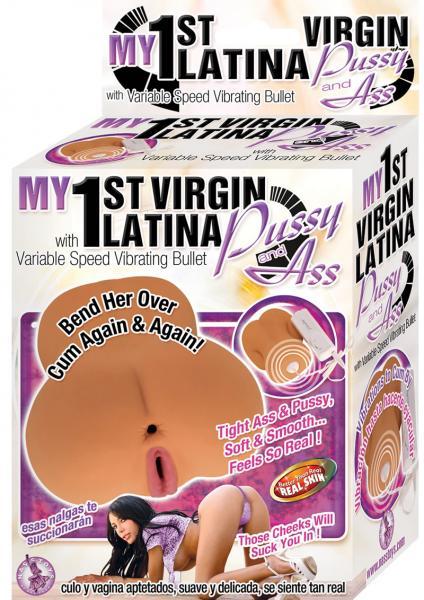 My 1st Virgin Pussy & Ass Latina