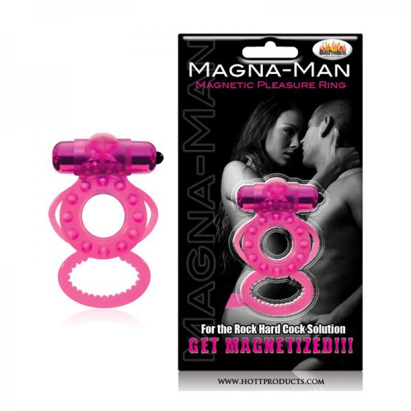 Magna Man Magnetic Ring Magenta