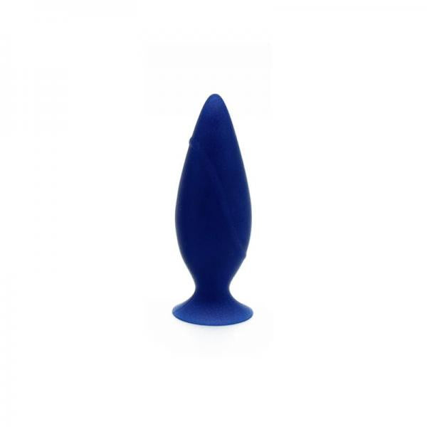 Corked Small Anal Plug - Blue