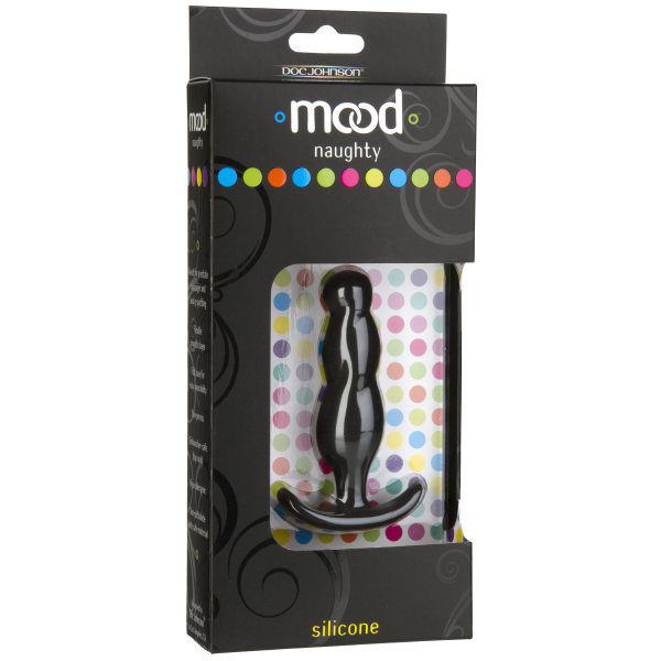 Mood Naughty Small Black Silicone Butt Plug