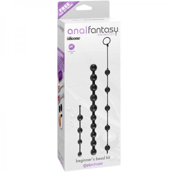 Anal Fantasy Beginners Bead Kit Black