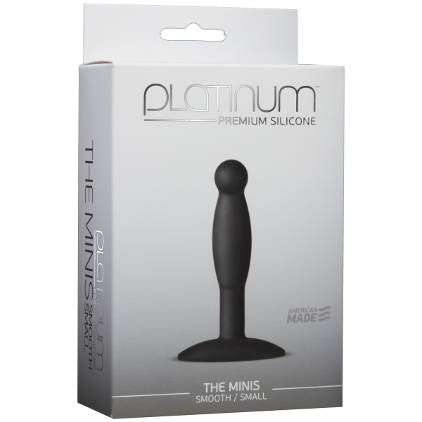 Platinum Premium Silicone The Minis Smooth Small Black