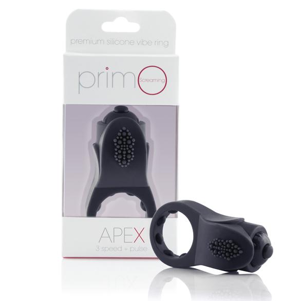 Primo Apex Vibrating Enhancer Black