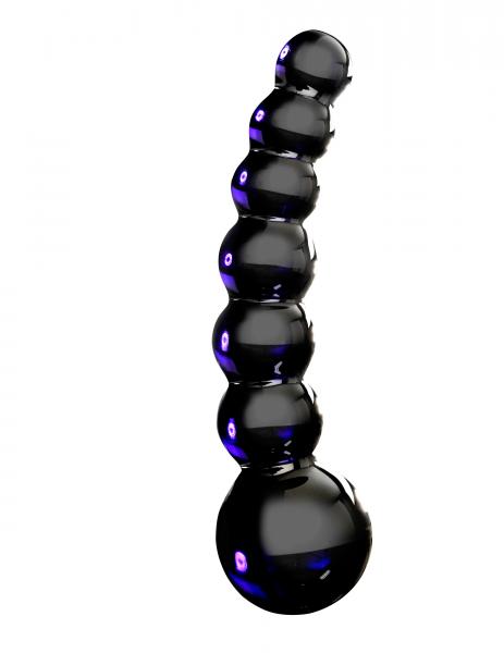 Icicles No 66 Glass Massager Black