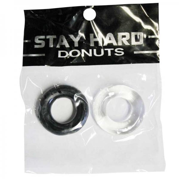 Power Stretch Donuts 2 Pack Black/Clear