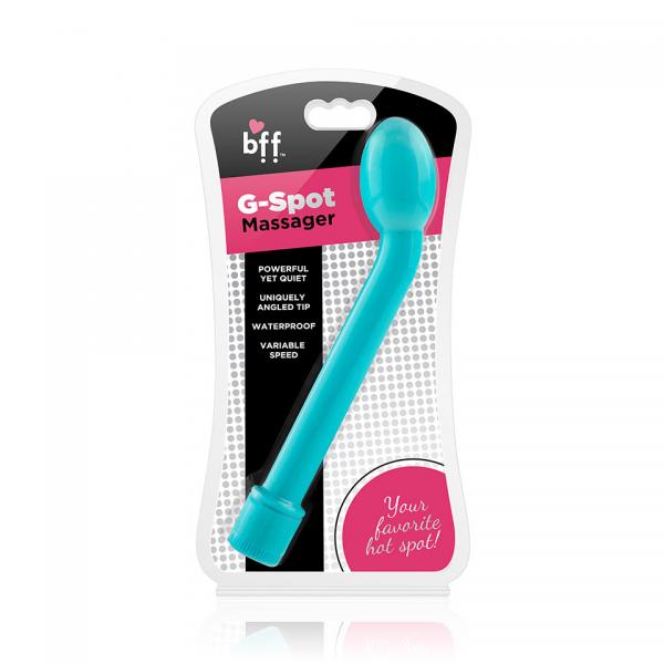 Bff G-Spot Massager Curved Teal Blue