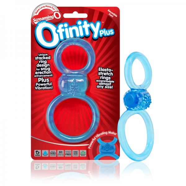 Screaming O Ofinity Plus Blue Ring