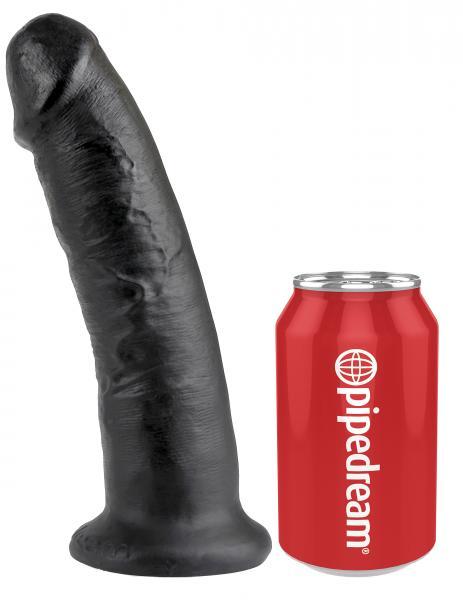 King C*ck 9 Inches Dildo - Black