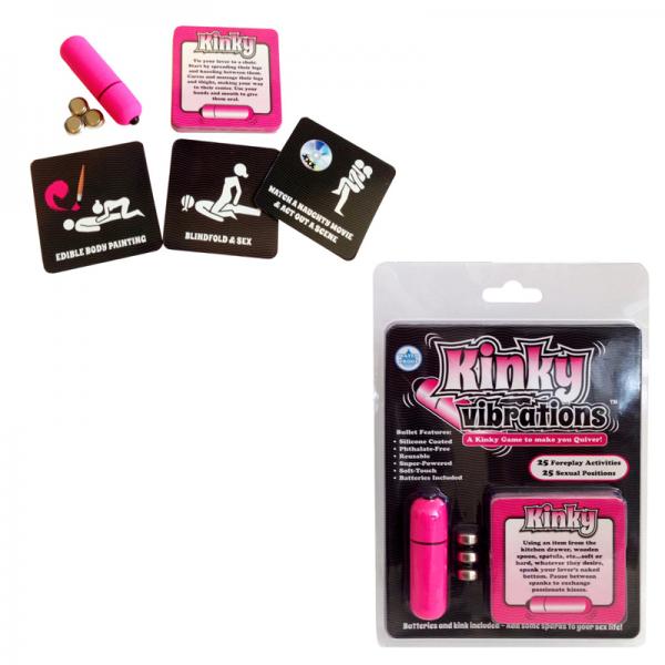 Kinky Vibrations Game with Bullet Vibrator