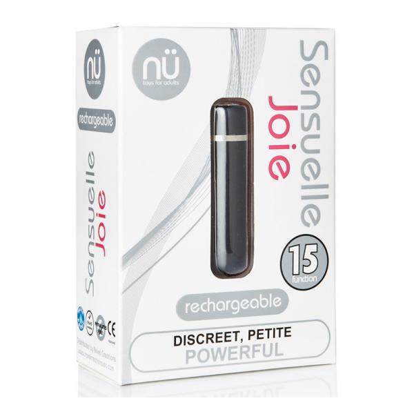 Sensuelle Joie 15 Function Bullet Black