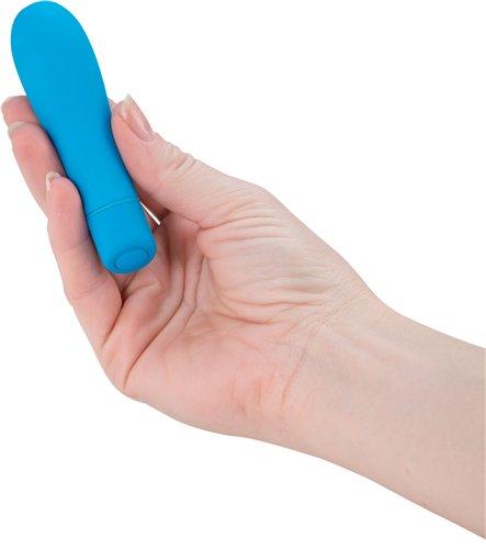 Soft Rain 3 inches 7 Function Blue Vibrator