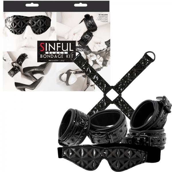 Sinful Bondage Kit Black