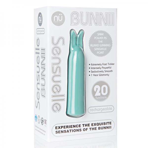 Sensuelle Bunnii 20 Function Vibe Teal Blue