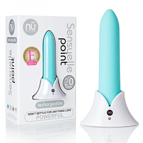 Sensuelle Point 20 Function Waterproof Bullet - Blue