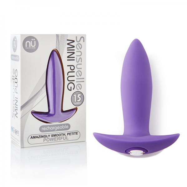 Sensuelle Mini Butt Plug Purple