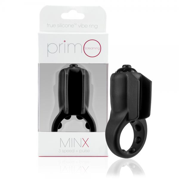 Screaming O Primo Minx Black Vibrating Ring