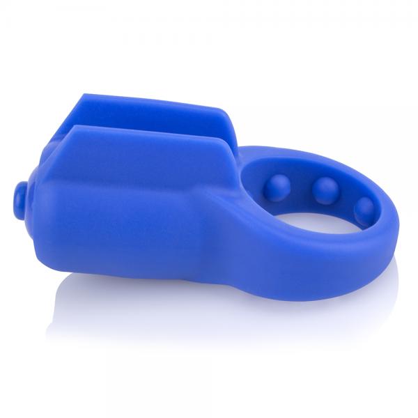 Primo Minx Blue Vibrating Ring with Fins