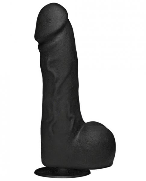 The Perfect Cock 7.5 inches Dual Density Dildo Black