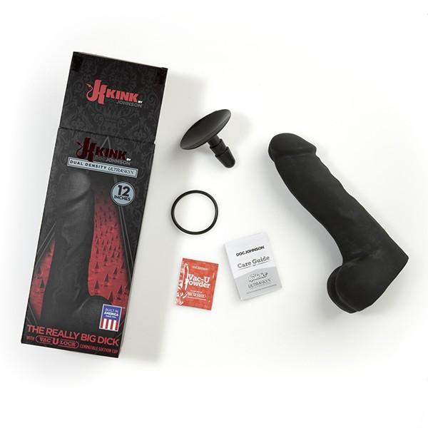 Kink The Really Big Dick 12 inches Black Dildo