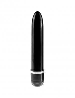 King Cock 5 inches Vibrating Stiffy Beige