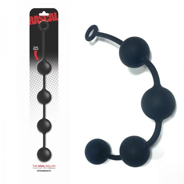 Rascal  Toys The Anal Baller Intermediate Black