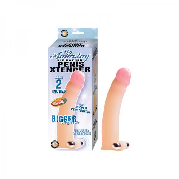 My Amazing Vibrating Penis Xtender Beige