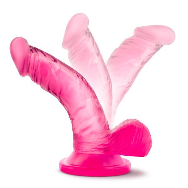 Naturally Yours 4 inches Mini Cock Pink Dildo