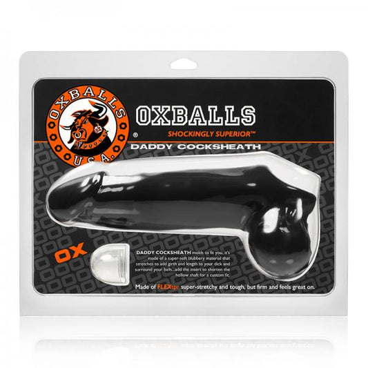 Oxballs Daddy Cocksheath, Black