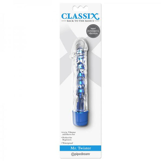 Classix Mr. Twister Metallic Vibe With Tpe Sleeve Blue