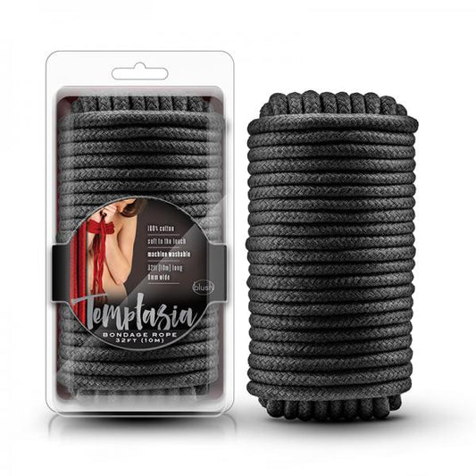 Temptasia - Bondage Rope - 32 Feet - Black