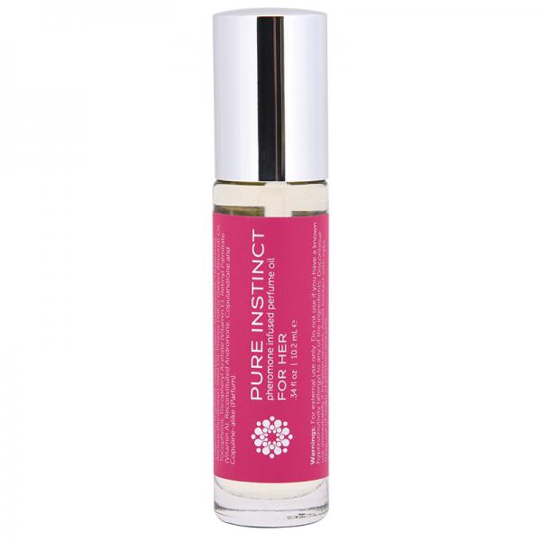 Pure Instinct Pheromone Perfume Oil For Her Roll On 0.34oz