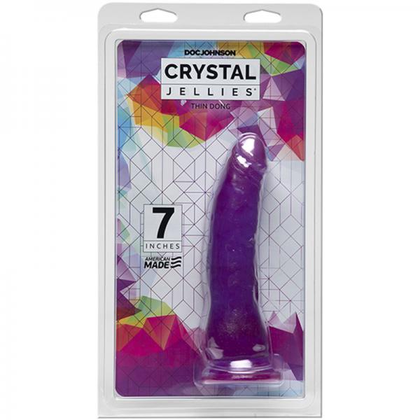 Crystal Jellies - 7in Thin Dong Purple