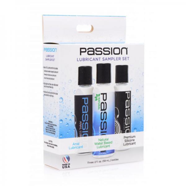 Passion Lubricant 3 Piece Sampler Set