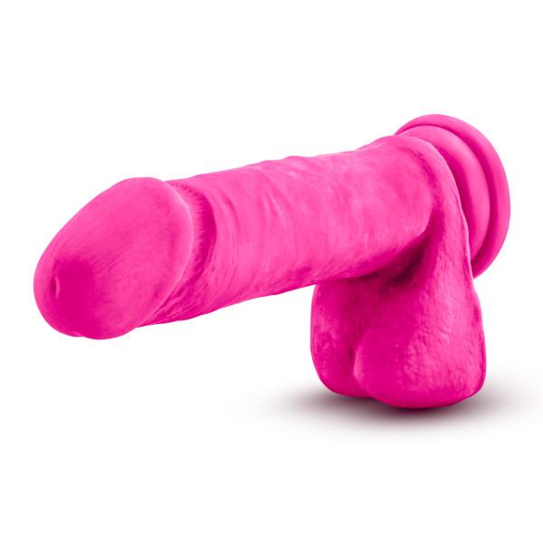 Au Naturel Bold Hero 8 inches Dildo Pink