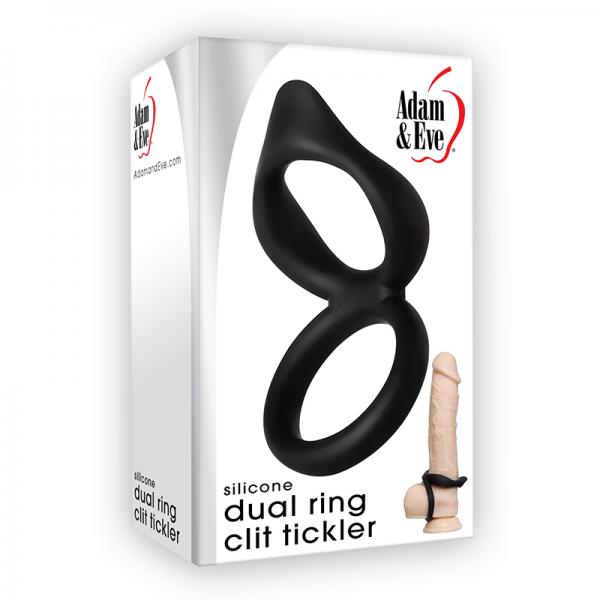 A&e Silicone Dual Ring Clit Tickler