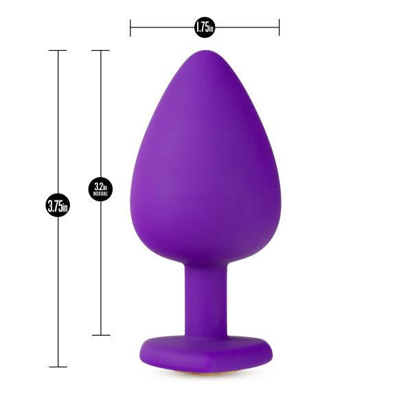 Temptasia - Bling Plug Large - Purple