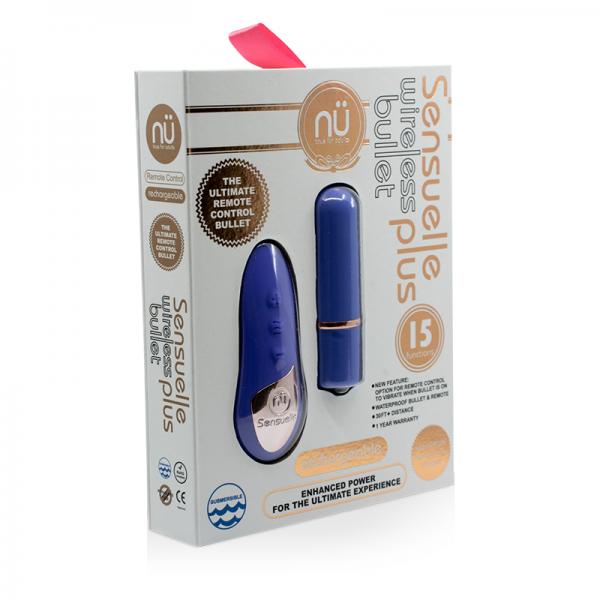 Sensuelle Remote Control Wireless Bullet Plus - Ultra Violet